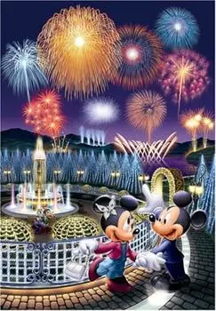 Пазл из 1000 деталей Disney Love Fireworks Hologram Jigsaw (51х73,5см)