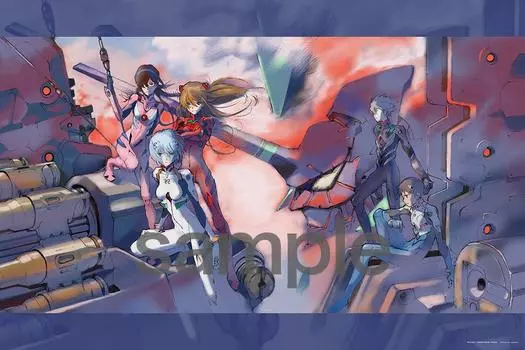 Пазл из 1000 деталей Evangelion Shozane 5 Pilots (50x75cm)