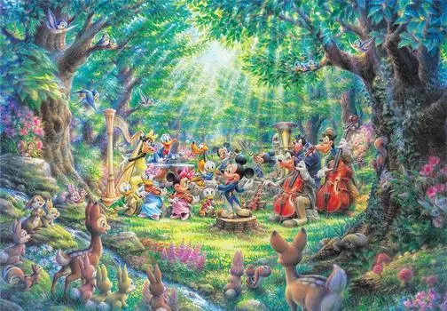 Пазл из 1000 деталей: Филармония Disney Forest (20 x 29 дюймов)