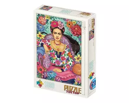 Пазл из 1000 деталей Groos Frida Khalo D-Toys 77592-GR01 Zselyke 4768 см
