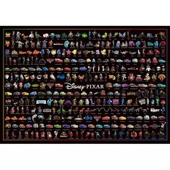 Пазл из 1000 деталей Коллекция персонажей DisneyPixar (51х73,5см)