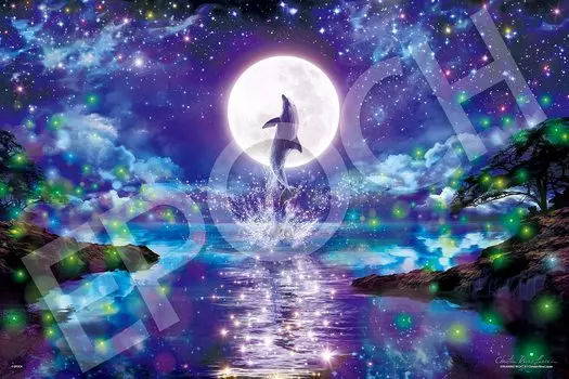 Пазл из 1000 деталей Lassen Dreaming Night II [Светящийся пазл] (50x75cm)