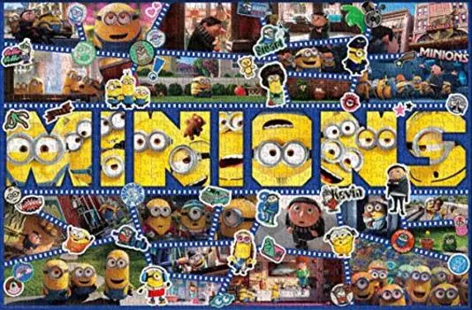 Пазл из 1000 деталей Minions GO GO Фильм (50x75cm)