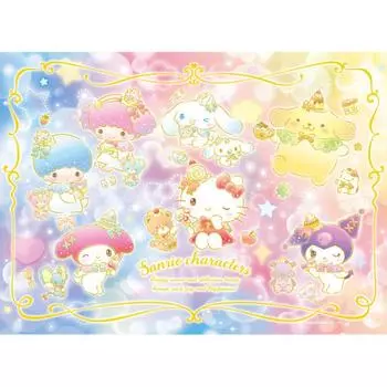 Пазл из 100 деталей - Sanrio Super Shining (Большой кусок), популярная корейская головоломка