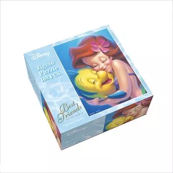 Пазл из 108 деталей Disney Ariel Flounder x & (18.2 25.7см)