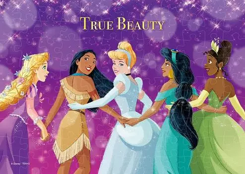 Пазл из 108 деталей Disney TRUE BEAUTY (18,2x25,7см)