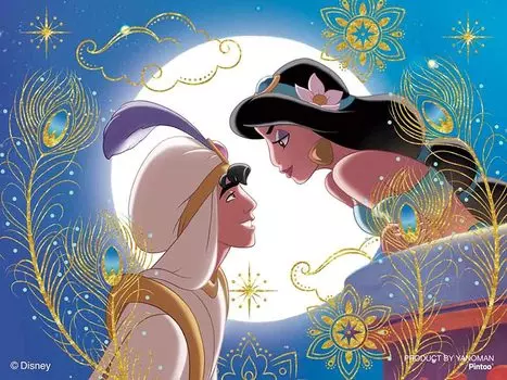 Пазл из 150 деталей Disney Shining Moon Night Paris [Petit Clear]