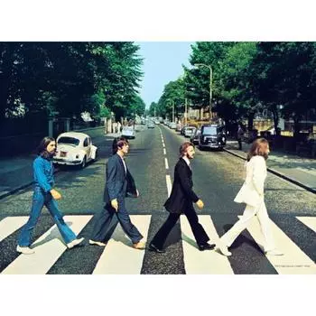 Пазл из 2000 деталей - Beatles Abbey Road, популярный корейский пазл