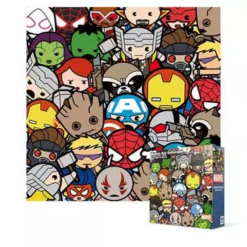 Пазл из 289 элементов - Marvel Kawaii Art Collection 1, популярная корейская головоломка