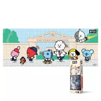 Пазл из 300 деталей - BT21 Universe Star School (Мини), популярная корейская головоломка