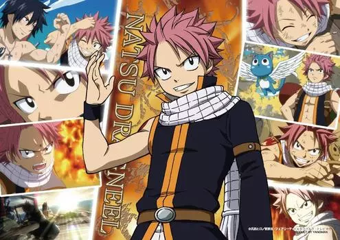 Пазл из 300 деталей Fairy Tail Natsu Dragneel Compact Piece (18,2x25,7см)