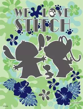 Пазл из 300 деталей Petit 2 Light Ecograph Stitch Angel - & - (16,5x21,5см)