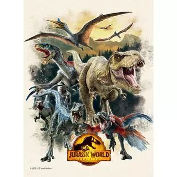 Пазл из 500 деталей - Jurassic World Dominion 1 / Серия Jurassic Park, популярная корейская головоломка