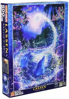 Пазл из 500 деталей Lassen Mystic World [Светящийся пазл] (38х53см)
