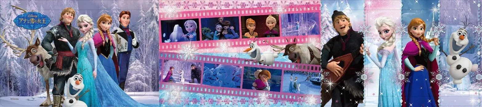 Пазл из 58 деталей Frozen Panoramic Puzzle