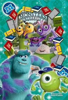 Пазл из 70 частей Monsters University Dream Window Monsters Art - - [Prism Petit] (10x14,7см)