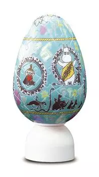 Пазл из 80 деталей Moomin BONGO BONGO Sphere Puzzle Puzzle Lantern [Светящееся яйцо]