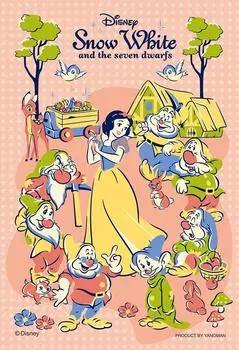 Пазл из 99 деталей Petit Light Dream Time - Белоснежка-(10x14,7см)