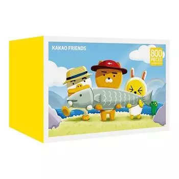 Пазл Kakao Friends Bonfire Camping, популярные корейские головоломки