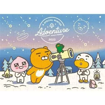 Пазл Kakao Friends Winter Adventure YR150-955, популярные корейские пазлы