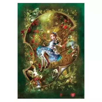 Пазл Life Alice 38x52см пазл с картинками 500 деталей, 1 штука, 500 деталей Пазл, Детские игры, Развивающие игрушки