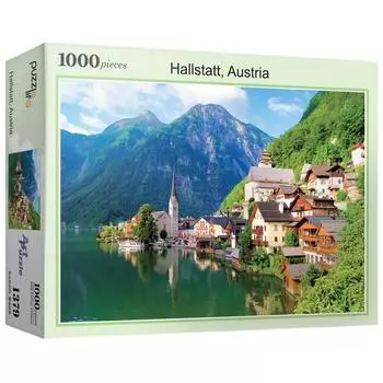 Пазл Life Austria Hallstatt Jigsaw Puzzle PL1379, разноцветные, 1000 деталей