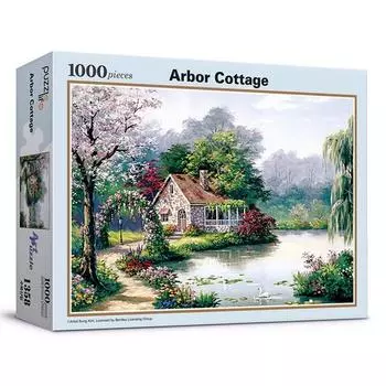 Пазл Life Forest Lodge Jigsaw Puzzle, 1000 деталей, PL1358, Пазл из 1000 деталей, Детские игры, Развивающие игрушки