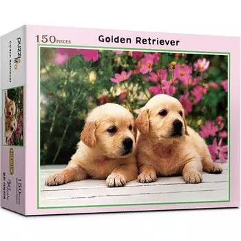 Пазл Life Golden Retriever Jigsaw Puzzle PL150-44, 150 деталей, разные цвета Пазл, Детские игры, Развивающие игрушки