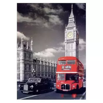 Пазл Life London in Bus 500 деталей пазл с картинками, 1 деталь, 500 деталей Пазл, Детские игры, Развивающие игрушки