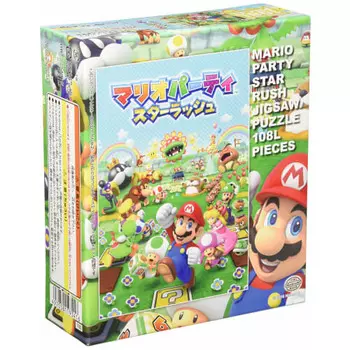 Пазл Mario Party Star Rush 108 больших деталей (108-Л575)