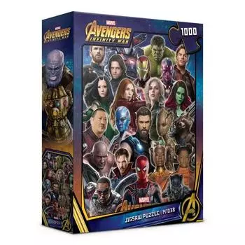 Пазл Marvel Avengers Infinity War M1038, 1000 деталей, разные цвета Пазл, Детские игры, Развивающие игрушки