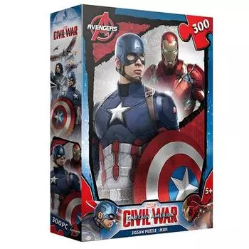 Пазл Marvel Civil War M301, 300 деталей, разные цвета