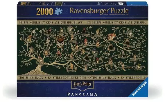 Пазл Ravensburger 17299 Familienstammbaum 2000 Teile Панорама Гарри Поттера Пазл Erwachsene und Kinder ab 14 Jahren - - fr