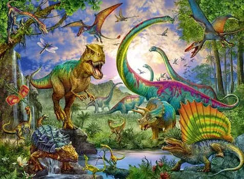 Пазл Ravensburger 200 деталей Королевство гигантов 12718 4