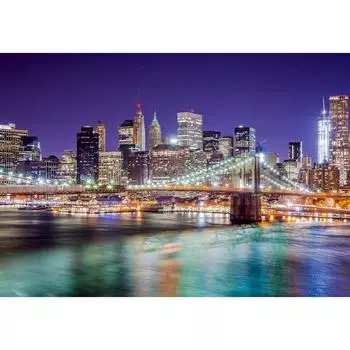 Пазл Sun&Tree Night City New York HP513, 500 деталей, разные цвета Пазл, Детские игры, Развивающие игрушки