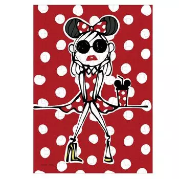 Пазл Tenyo из 315 деталей Минни Маус M Tight Series (18,2x25,7см)
