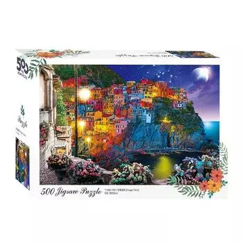 Пазл Toy & Puzzle Cinque Terre Jigsaw T-A05-1011, 500 деталей, разные цвета