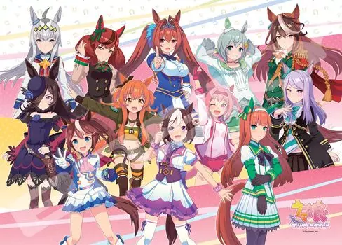 Пазл Uma Musume Pretty Derby Competition Clothes 500 элементов (500-503)