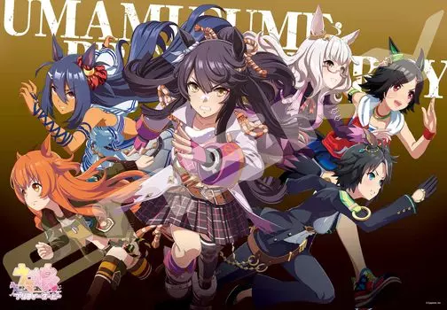 Пазл Uma Musume Pretty Derby Visual Art Series 1000 элементов (2) (1000T-353)
