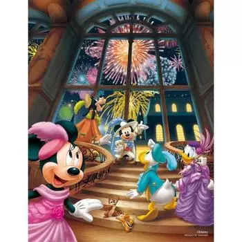 Пазл Yanoman из 300 деталей Disney Fireworks Party [Puzzle Petit 2 Light] (16,5x21,5см) 42-45