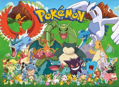 Пазлы из 100 элементов от Buffalo Games Pokemon Fan Favorites - - -