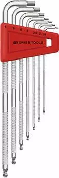 PB SWISS TOOLS Safty Hex L-Wrench Knurled 3212LH-6