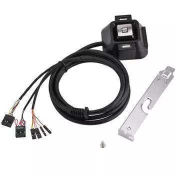PC External Power Switch w/ Audio Port for Home/Hotel