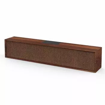 PC Speakers, Wooden Wireless Soundbar Speakers for Desktops, PC Speakers with Bluetooth, Wired USB Connection for Monitors, Laptops, Tablets, and