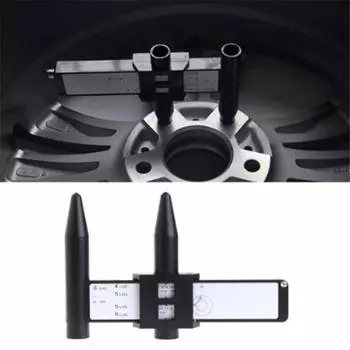 PCD Caliper 8 LUG Wheel Bolt Pattern Gauge Hand Tool Quick Measurement Gadgets One size
