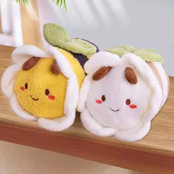 Пчела Божья коровка плюшевая игрушка высокое качество мягкая кукла спящая цилиндрическая подушка мягкая кукла диван декор подарок на день рождения для детей 30cm