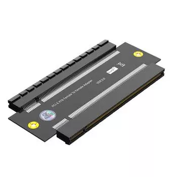 PCIExpress 3.0 16X на 16X удлинители переходники женский на женский адаптер высокоскоростной 16X конвертер для игр на ПК