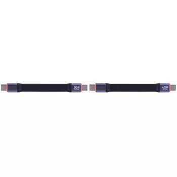 PD100W USB3.2 кабель для передачи данных 20 В 5 А USB C - Type C короткий кабель Gen 2 40 Гбит/с 8K 60 Гц