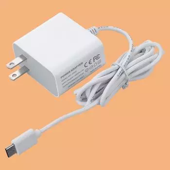 PD30W Plug-in Type-C Line, зарядное устройство с несколькими протоколами, соответствующее стандартам США, блок питания для путешествий с вилкой US и UL