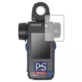 PDA Workshop SEKONIC Speedmaster совместимая защитная пленка PerfectShield уменьшение отражения Сделано в Японии L-858D против отпечатков пальцев
